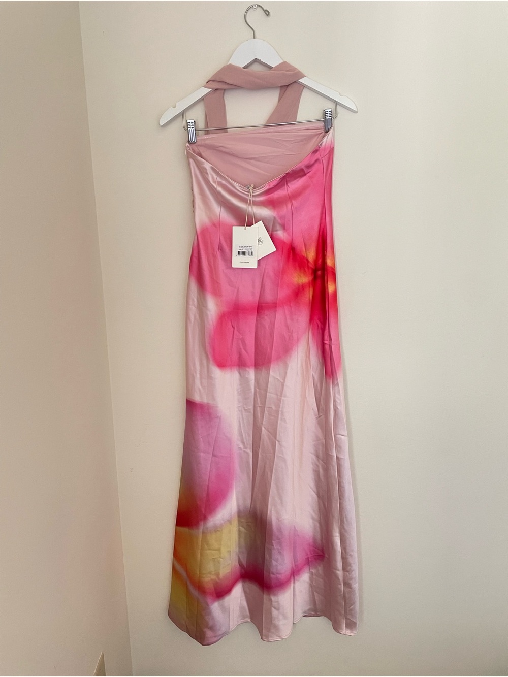 Peppermayo Pink One-Shoulder Floral Maxi Dress - Picture 7 of 7